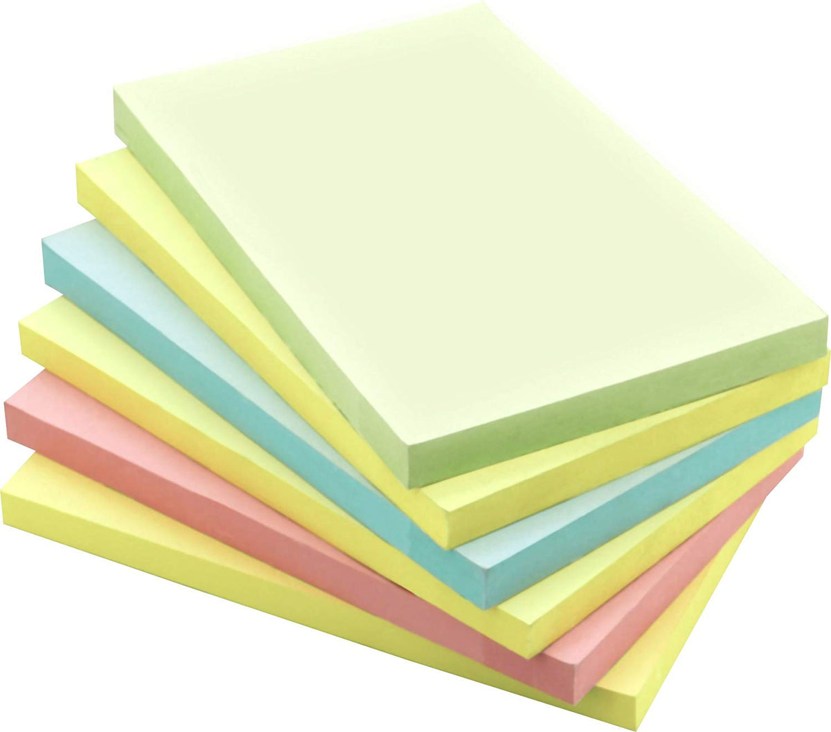 4A Sticky Big Pad,15 x 15 in,Large Size,Neon Yellow,Orange,Red and Green,Self-Stick Notes,30 Sheets/Pad,4 Pads/Pack,4A BP 1515-Nx4