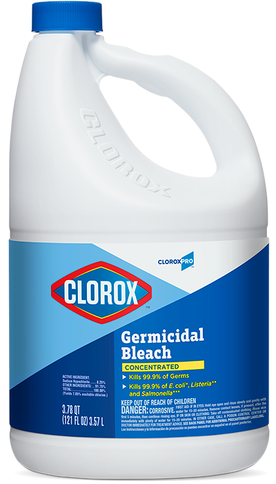 Clorox Concentrated Germicidal Bleach 121 oz