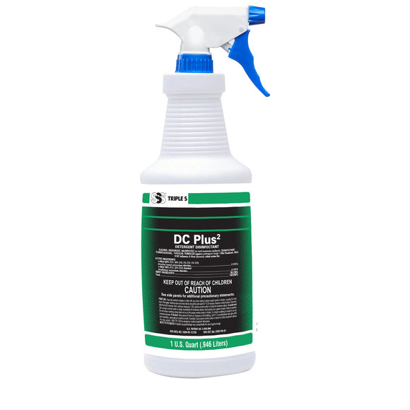 SSS DC Plus 2 Spray Detergent Disinfectant RTU, 1 Qt
