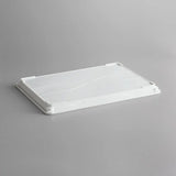EACH/ Baker's Mark 18" x 26" White Heavy-Duty Polypropylene Dough Proofing Box Lid