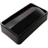 TrimLine™ Rectangle Swing Top Waste Container Trash Can Lid 15 and 23 Gallon - Black