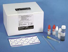 PACK/100: Sexual Health Test Kit Sure-Vue® RPR Syphilis Screen 100 Tests CLIA Non-Waived