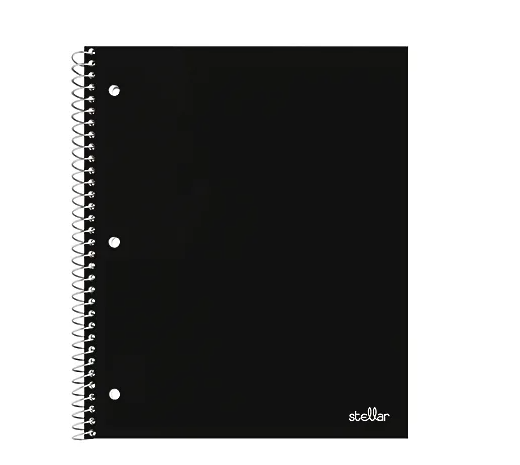 EACH: Office Depot® Brand Stellar Poly Notebook, 8-1/2