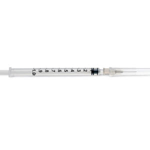 Standard Hypodermic Syringes with Needle (1000/Case)