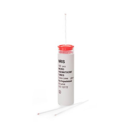 BOX/1000: Capillary Blood Collection Tube Micro-hematocrit Sodium Heparin