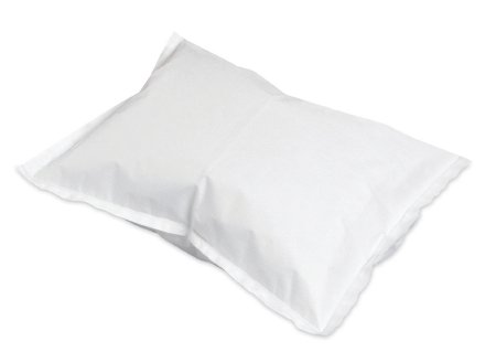 Pillowcase McKesson Standard White Disposable 100/CS