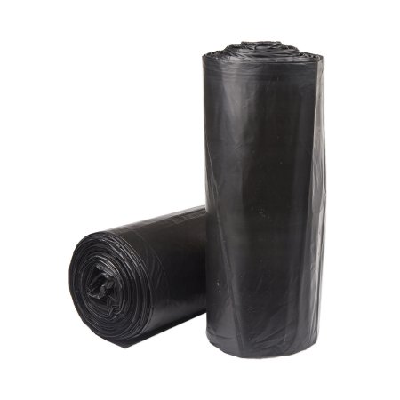 CASE/100: Trash Bag McKesson 60 gal. Black LLDPE 1.2 Mil. 38 X 58 Inch Star Seal Bottom Coreless Roll