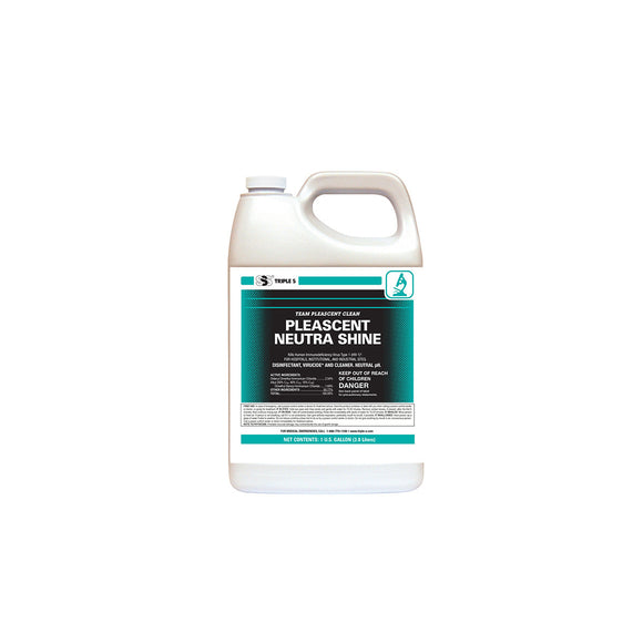 SSS Pleascent Neutra Shine DisinfectantCleaner, 1 Gal