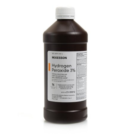 Peroxide Hydrogen 3% 16oz Bottle