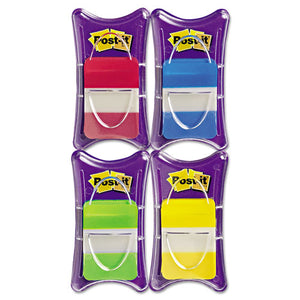 1" Tabs, 1/5-Cut Tabs, Assorted Colors, 1" Wide, 100/Pack
