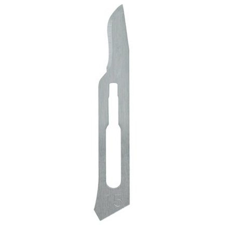 Surgical Blade Miltex® Carbon Steel No. 15 Sterile Disposable Individually Wrapped