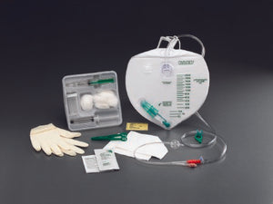Indwelling Catheter Tray Bardex® Foley 14 Fr. 5 cc Balloon Silicone