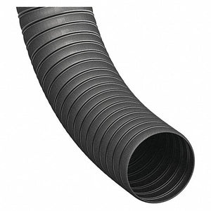 Industrial Ducting Hose, Hose Inside Dia. 4 in, Hose Length 12 ft, Hose Color Black, 16 psi
