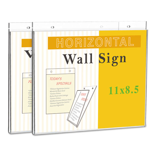 Wall Mount Sign Holder, 11