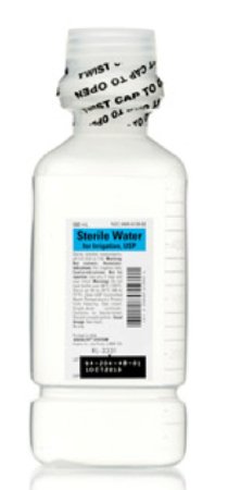 CASE/Irrigation Solution Sterile Water for Irrigation Not for Injection Bottle 500 mL