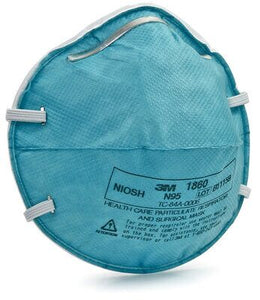 3M, Healthcare Particulate Respirator and Surgical Mask, 1860, N95