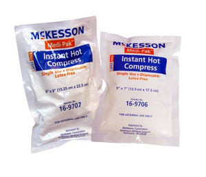 CASE/24: Hot Pack McKesson Instant Chemical Activation General Purpose Small 5 X 7 Inch