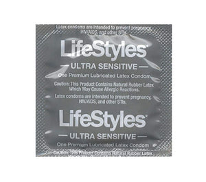 Condom Lifestyles Ultra Sensitive Non Lubricated One Size Fits Most 1 BlueSky Supplies Condom Lifestyles Ultra Sensitive Non Lubricated One Size Fits Most 1 BlueSky Supplies