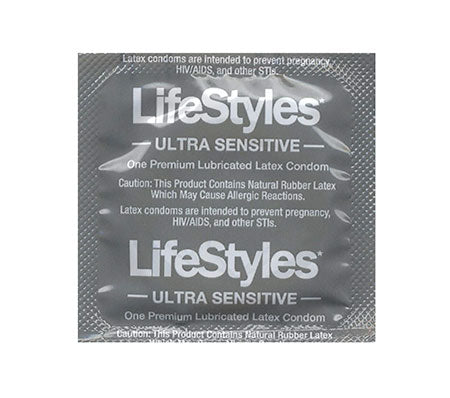 Condom Lifestyles Ultra Sensitive Non Lubricated One Size Fits Most 1 BlueSky Supplies Condom Lifestyles Ultra Sensitive Non Lubricated One Size Fits Most 1 BlueSky Supplies