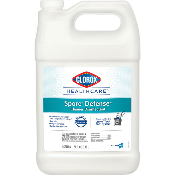Clorox Healthcare®  Spore10 Defense™ Cleaner Disinfectant (128 fl. oz.), Case of 4