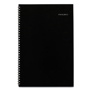 Monthly Planner, 12 x 8, Black Two-Piece Cover, 2020-2021