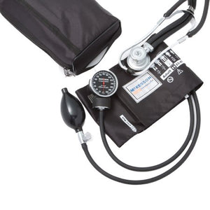 Aneroid Sphygmomanometer Combo Kit Pocket Style Hand Held Size 11 Nylon Cuff 22 Inch Stethoscope Tube Sprague Rappaport Stethoscope