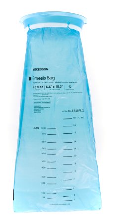 Emesis Bag McKesson 40 oz. Blue