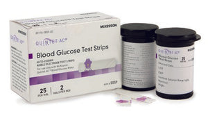 Blood Glucose Test Strips Quintet AC®Blood Glucose Monitor