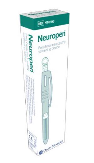 Neuropathy Screening Pen Neuropen® 1 - Carrying Case, 1 - Pen, 1 - 10 Gram Monofilament, 1 - Neurotip®-Each