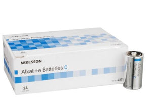 Alkaline Battery McKesson C Cell 1.5V Disposable