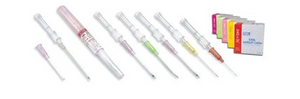 Peripheral IV Catheter Safelet™ 24 Gauge 0.75 Inch Without Safety