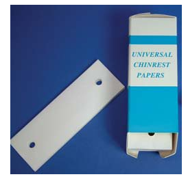 Chin Rest Paper 3-1/4 X 1-1/2 Inch-1000/Pack