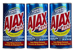 Ajax Powder Cleanser with Bleach, 14 oz-3 pk