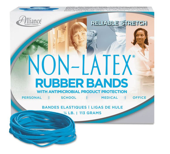 Antimicrobial Non-Latex Rubber Bands, Size 33, 0.04