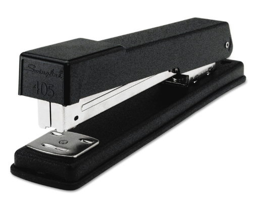 Light-Duty Full Strip Standard Stapler, 20-Sheet Capacity, Black