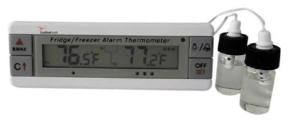 Digital Refrigerator / Freezer Thermometer with Alarm Cardinal Health™ –  BlueSky Supplies