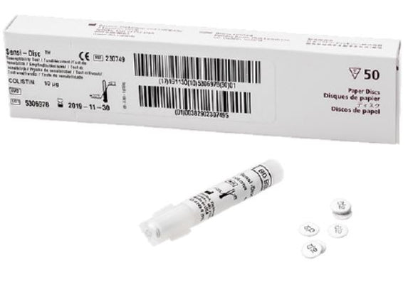 Antimicrobial Susceptibility Test Disc BBL™ Sensi-Disc™ Novobiocin 5.0 µg-50 Discs / Cartridge
