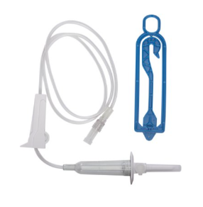 Primary IV Administration Set ICU Rotating Luer Lock Connector DEHP-Free Tubing-50/Box