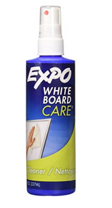 Dry Erase Surface Cleaner, 8oz Spray Bottle [Set of 2]