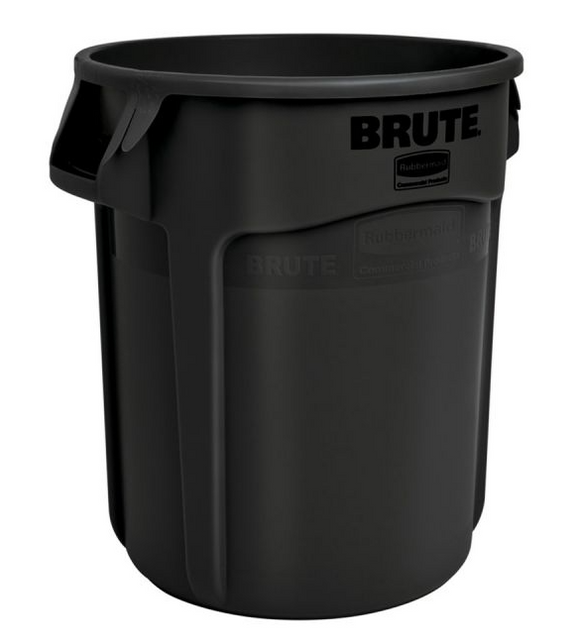 Rubbermaid Commercial Brute 55-gallon Container-3/Pack