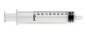 Sterile Luer-Slip Syringe, 10 mL, 400/case