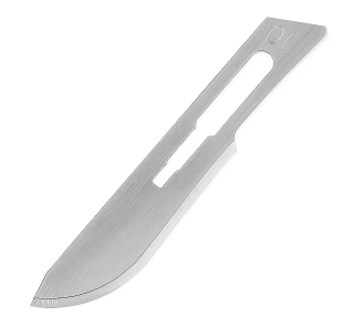 Sterile Disposable Carbon-Steel Blades, #10