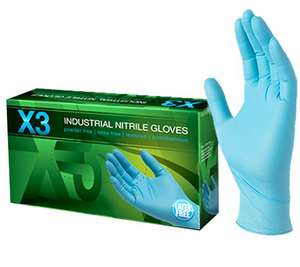 Nitrile Gloves Latex Rubber Free, Powder Free