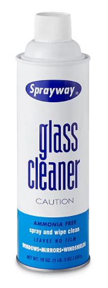 Sprayway® Foaming Glass Cleaner - 19 oz Can-Each