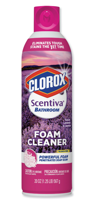Clorox Scentiva Disinfecting Foam, Multi-Surface 20oz