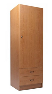 Cabinet Wardrobe Avondale QuickShip 22x24x76" Laminate Wood Woodgrain Ea