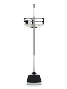 Column Scale with Height Rod Seca® Balance Beam Display 500 lbs. White Analog-Each