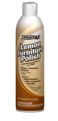 SprayPak Chase Lemon Furniture Polish-12/case