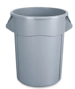Rubbermaid® Brute® Trash Can - 55 Gallon, Gray-Each