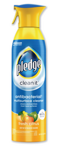 PLEDGE Multi Surface Antibacterial Everyday Cleaner, 9.7oz Aerosol